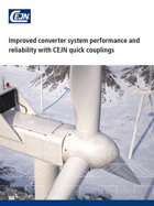 Improved converter system performance and reliability with CEJN quick couplings
