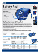 Hose & Cable Safety Reels - New Generation