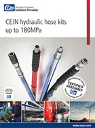 Ultra high-pressure hydraulic hose kits
