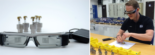 AR眼镜 - 工业装配传统培训的未来替代品