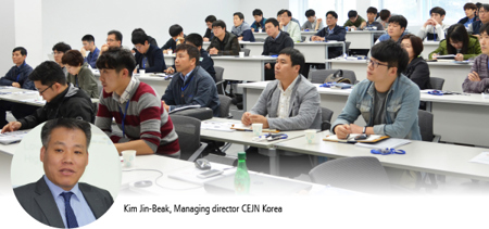 CEJN veranstaltete Sicherheitsschulung an der MAN PrimeServ Academy in Busan, Korea.