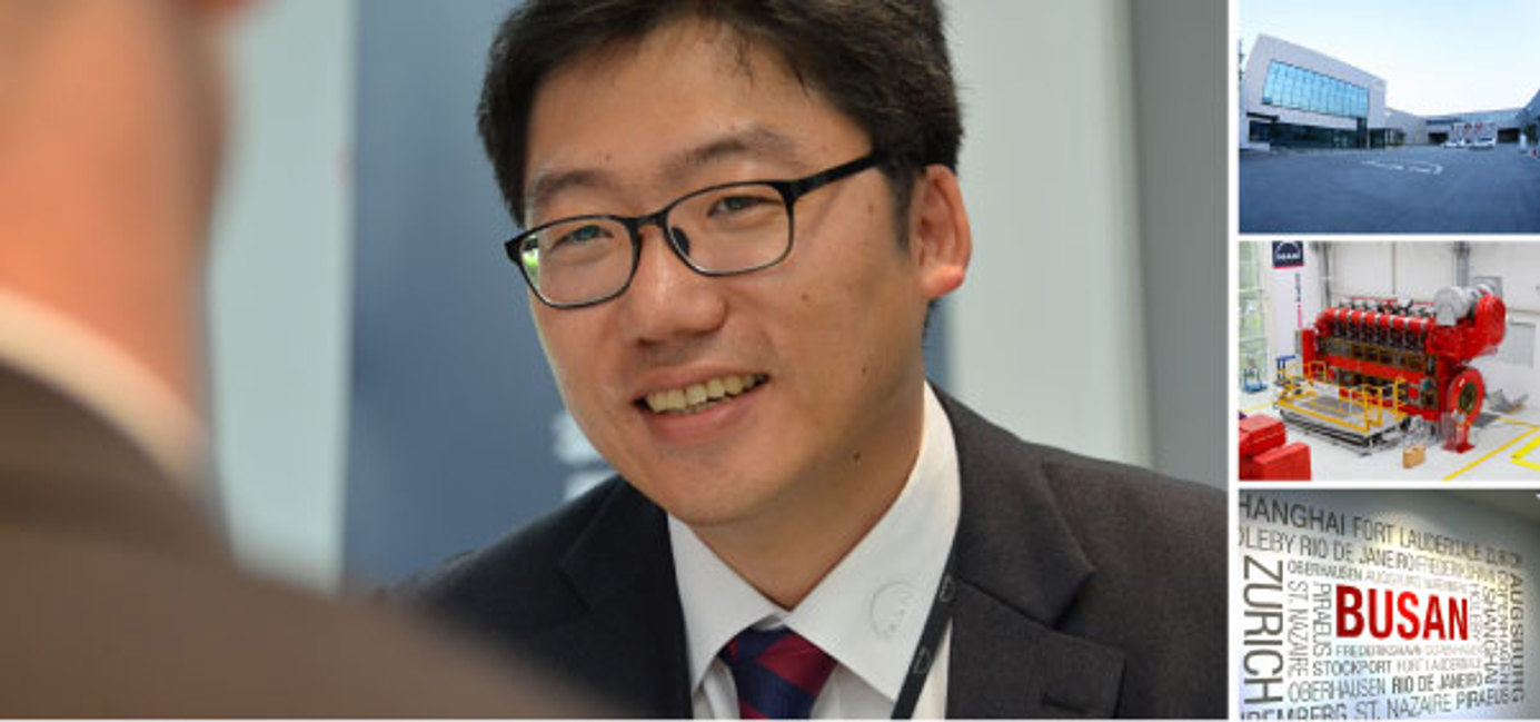 ChulHwan Kim, Leiter der MAN PrimeServ Academy Busan*
