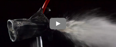 Movie: Potential dangers with ultra high-pressure hydraulic applications