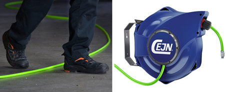 Watch your step - Introducing high visibility (Hi-Vis) hose reels