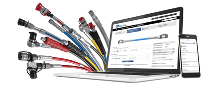 Configure and Order High-Pressure Hydraulic Hose Kits