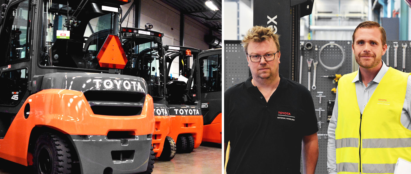 Increased efficiency at FMC since Toyota implemented WEO for their forklift trucks