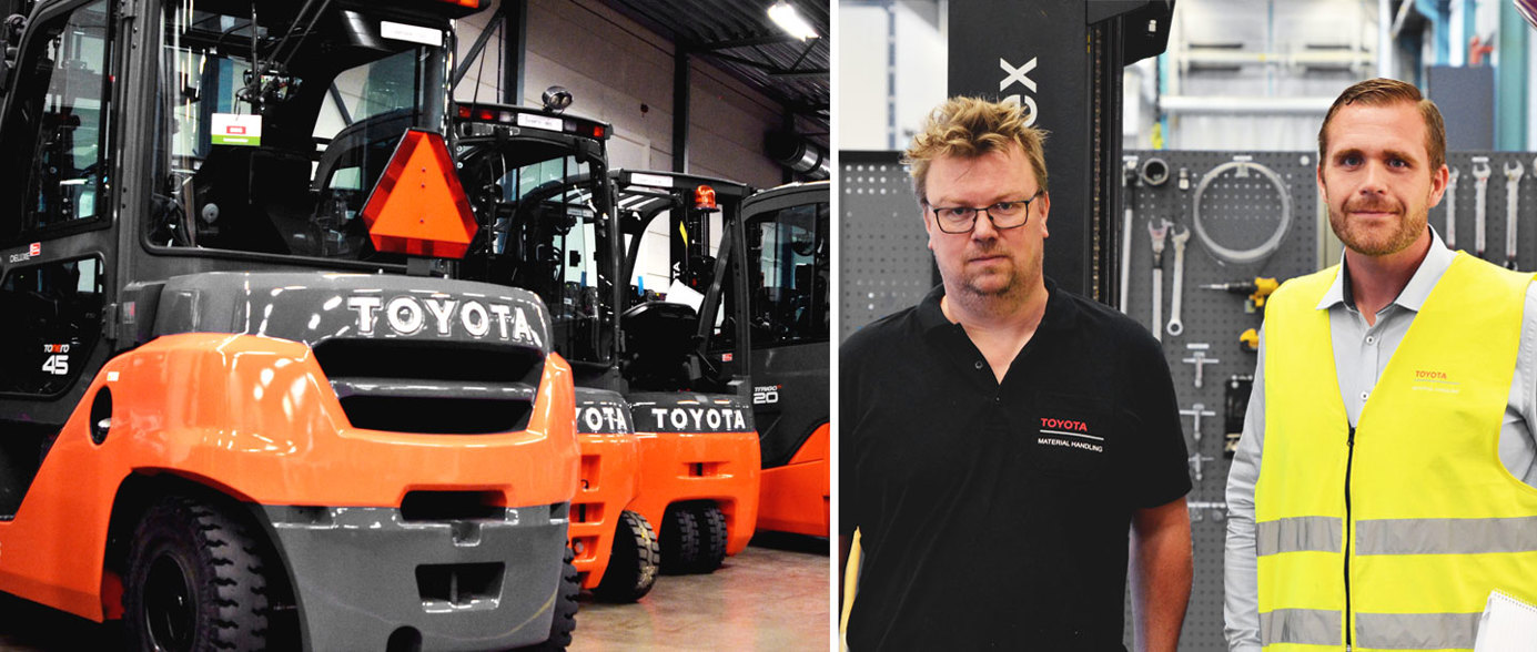 Increased efficiency at FMC since Toyota implemented WEO for their forklift trucks