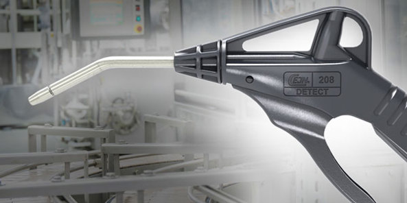 Introducing the 208 Detect blow gun - developed for improved food safety within the food and beverage industry