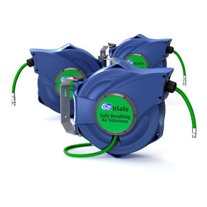 Introducing bSafe - Breathing air hose reels