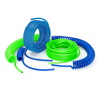 
Straight/spiral braided and non-braided polyurethane (PUR) and rubber (EPDM) hoses for compressed air