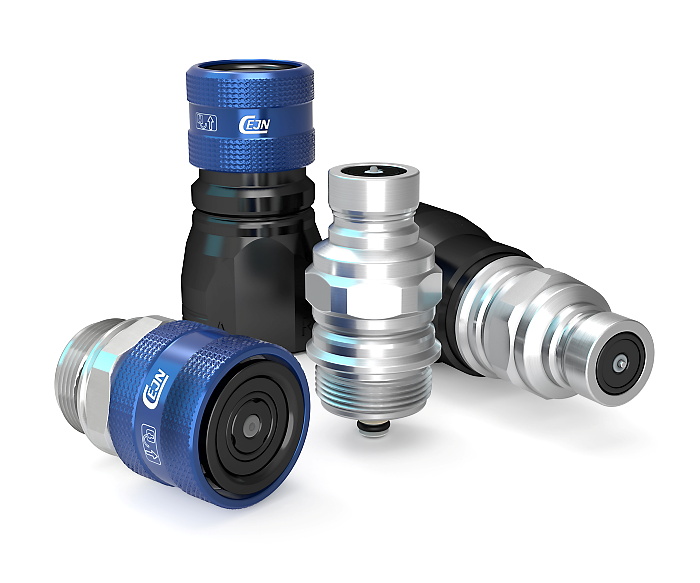 
Coaxial hydraulic quick couplings for hassle-free torque wrench connection