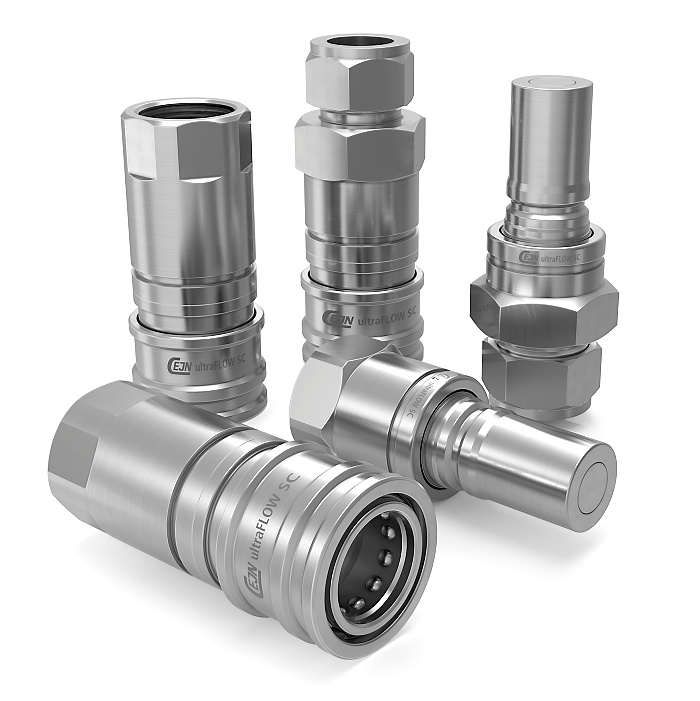
Spill-free quick couplings for the semiconductor manufacturing process